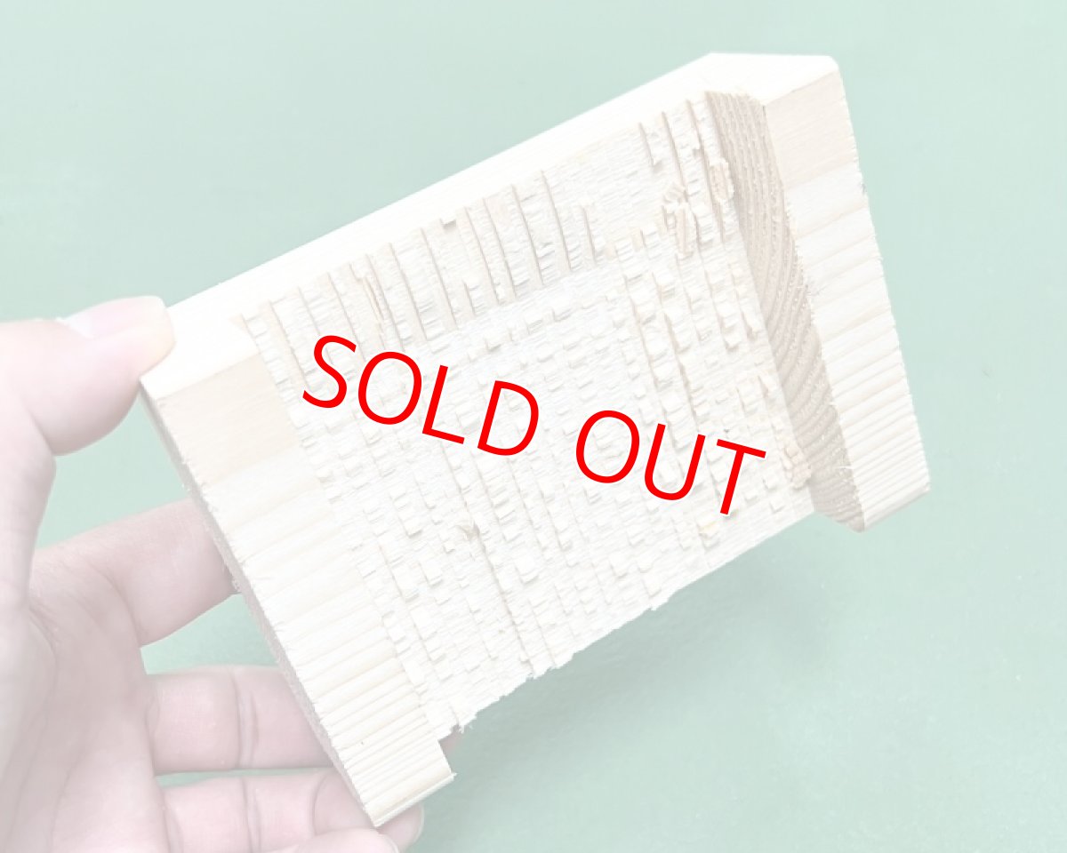 画像3: ★Ｍ工房★ 隠れ家＆ペアリングエサ皿《Ｌ》「18ｇ用ワイド2穴縦凹」 (3)