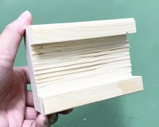 画像3: ★Ｍ工房★ 隠れ家＆ペアリングエサ皿《Ｌ》「18ｇ用ワイド2穴横凹」 (3)